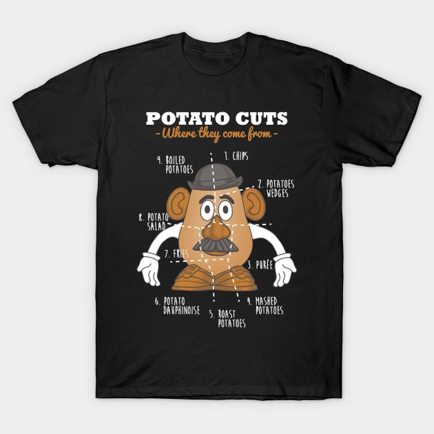 Potato cuts T-Shirt by nnHisel19